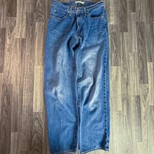 Levi’s 94 Baggy Jeans W27 L31 Blue Denim Relaxed Fit Straight Leg